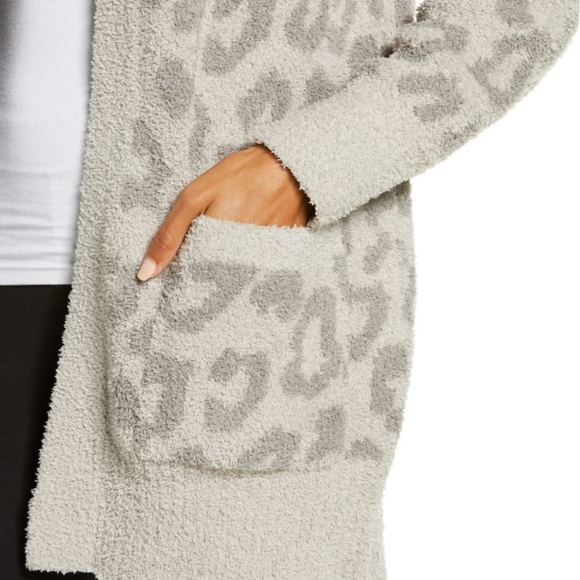Barefoot Dreams Sweaters Barefoot Dream Cozychic Leopard Cardigan